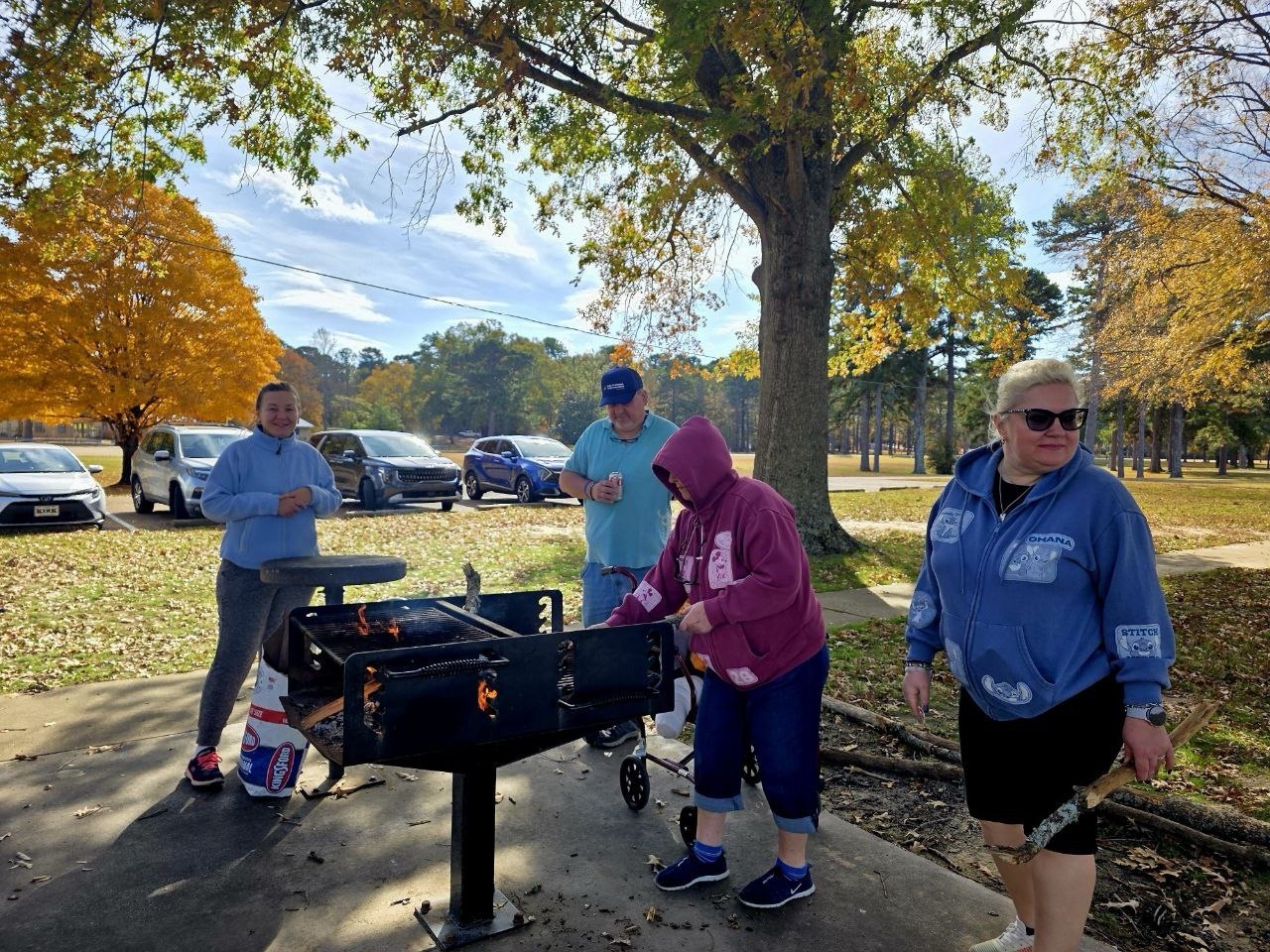Autumn cookout